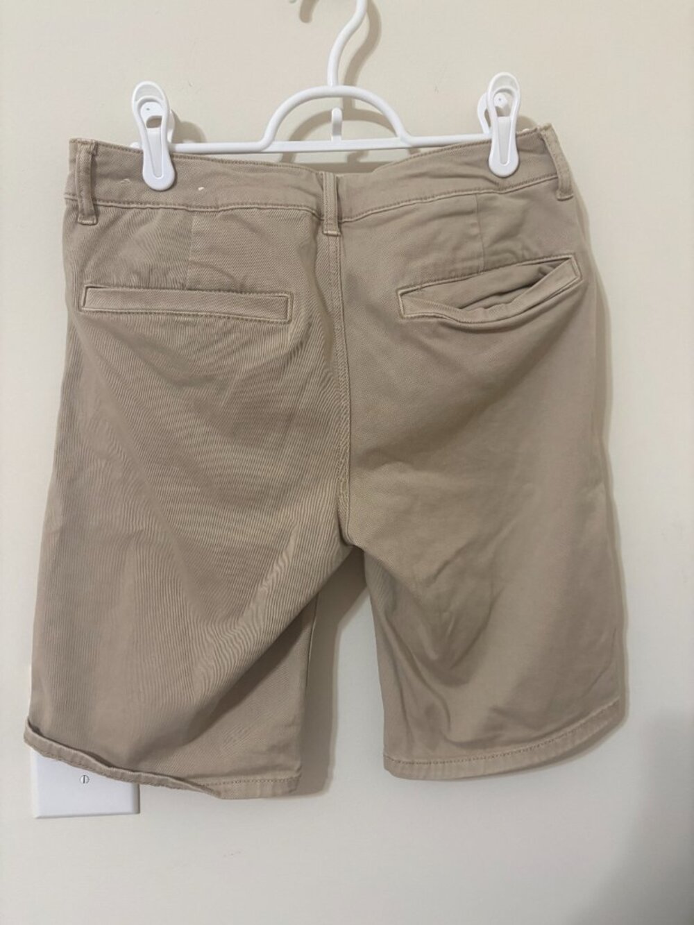 American Eagle Tan Jean Shorts Size 6 - Picture 2 of 4